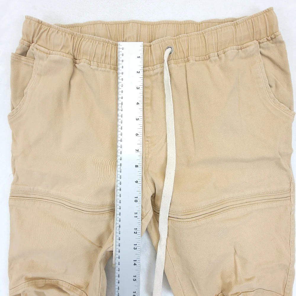 American Stitch Men’s Size XL Tan Beige Elastic Outerwear Joggers